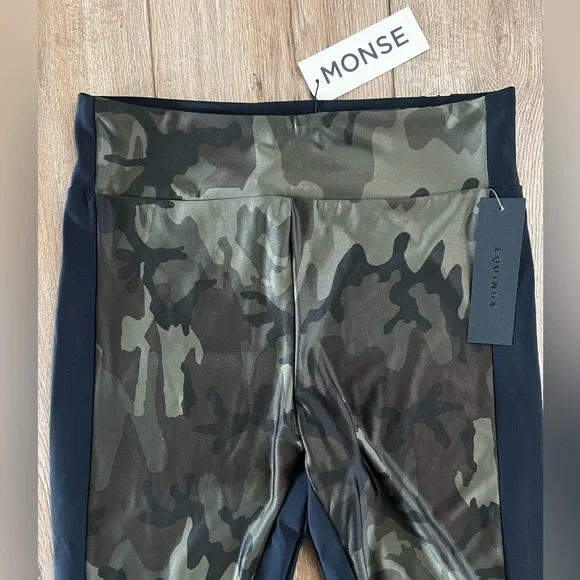 NEW MONSE Equinox Camo Leggings Size Small - Picture 3 of 5